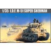 6101 model kit tank 13254 idf m 51 super sherman 1 35