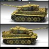 6128 1 model kit tank academy 13287 tiger i mid ver anniv 70 normandy 1944 1 35