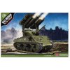 6137 model kit tank academy 13294 m4a3 sherman w t34 calliope 1 35
