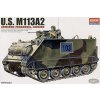 6770 model kit tank academy 1354 m 113a2 weapons carrier 1 35