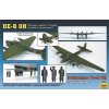 683 1 model kit lietadlo zvezda 7280 petlyakov pe 8 on stalin s plane 1 72