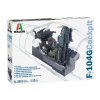 7532 model kit kokpit italeri 2991 f 104 g starfighter cockpit 1 12