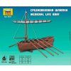 755 1 model kit lod zvezda 9033 medieval life boat 1 72