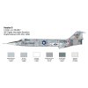 7769 3 model kit lietadlo italeri 2515 f 104 a c starfighter 1 32