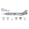 7769 4 model kit lietadlo italeri 2515 f 104 a c starfighter 1 32