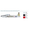 7772 1 model kit lietadlo italeri 1444 t 33a shooting star 1 72
