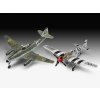 7964 5 plastovy model lietadlo revell 03711 me262 p 51b 1 72