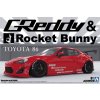 8159 model kit auto aoshima ao05093 zn6 toyota 86 12 greddy rocket bunny 1 24