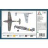 824 1 model kit lietadlo italeri 0063 bf 109 g 6 1 72