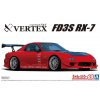 8261 model kit auto aoshima ao05839 vertex fd3s mazda rx 7 99 1 24