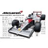 8381 model kit auto fujimi fu09213 mclaren honda mp4 6 1 20