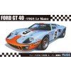 8435 model kit auto fujimi fu12605 ford gt40 1968 le mans 1 24