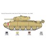8651 2 model kit tank italeri 6579 crusader mk ii with 8th army infantry 1 35