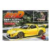 Model Kit auto Aoshima AO05955 - Initial D Initial D FD3S RX-7 Takahashi Keisuke Project D Ver. w/Driver Figure (1:24)