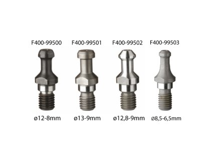 Koncovka pro upínací hlavu ISO30 - D1=9mm, D2=13mm