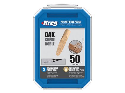 Kreg Standard Záslepky pro skryté spoje - dub, 50 ks
