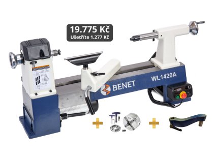 Soustruh na dřevo BENET SPIRIT - WL1420A