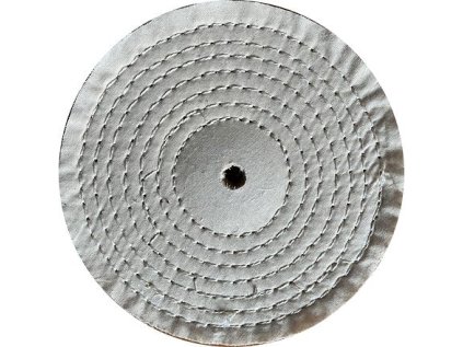 Kotouč bavlněný leštící, hrubý HS 200x20 otvor 16 mm