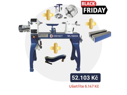 Soustruh na dřevo BENET WL1824A