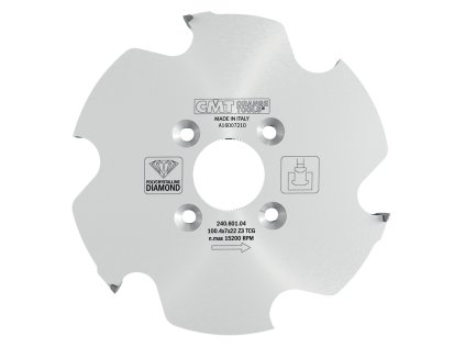 CMT Diamantový kotouč lamelovací pro Lamello P-Systém - D100,4x7 d30 Z3