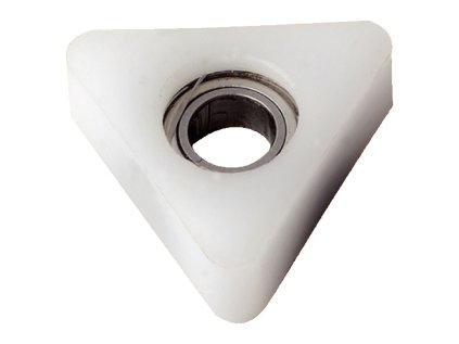 CMT Ložisko Delrin triangular - D12,7 d4,76 B5,8
