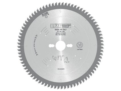 CMT Pilový kotouč na lamino, plast a neželezné kovy - D300x3,2 d32 Z96 HW Odhlučněný
