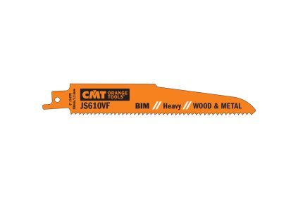 CMT Pilový plátek do pily ocasky BIM Heavy Wood-Metal 610 VF - L150, I130, TPI5-8 (bal 5ks)