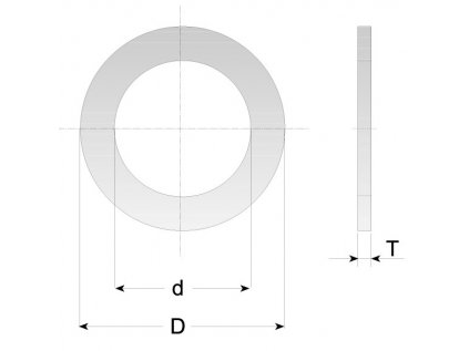 CMT Redukční kroužek pro pilové kotouče - D35 d32 t2,0