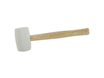 Gumová palice bílá 700g