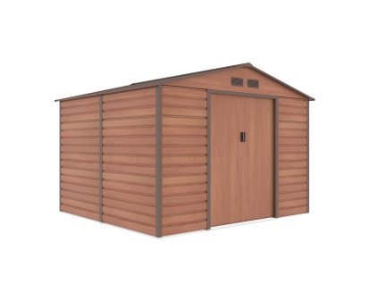 Zahradní domek G21 GAH 706 - 277 x 255 cm, hnědý + kotvící sada do betonu v hodnotě 999,00 Kč ZDARMA!