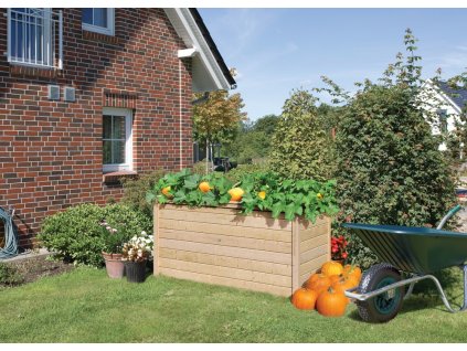 Vyvýšený záhon KARIBU HOCHBEET 192 (64567) natur