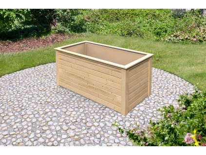 Vyvýšený záhon KARIBU HOCHBEET 281 (83326) natur
