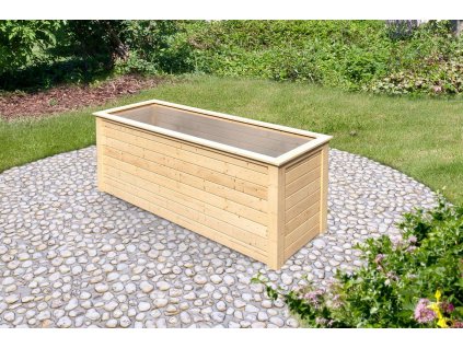 Vyvýšený záhon KARIBU HOCHBEET 282 (91549) natur