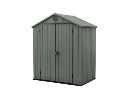 Zahradní domek Keter Darwin 6 x 4 zelený, s podlahou