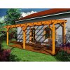 Pergola ke zdi domu