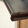 stříška nad dveře LANITPLAST TOPAZ 130/70 hnědá
