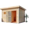 Finská sauna KARIBU SKROLLAN 1 (86287) s předsíní