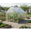 Skleník LANITPLAST SARANA 6x8 PC 4 mm stříbrný LG4275