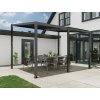 hliníková bioklimatická pergola LANITPLAST STANDARD 4x3 m LG2081