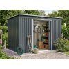 Plechový domek LANITPLAST HALLE 94 ANTRACIT LG4024
