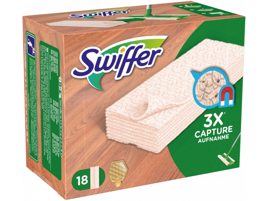 Prachovky na podlahy Swiffer Sweeper, 18 ks