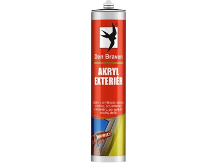 den braven akryl exterier 280ml bily ien467106