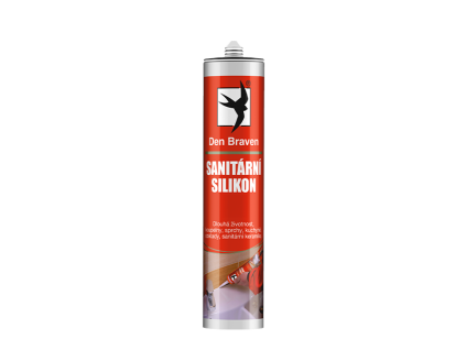 denbraven sanitarni silikon 280ml hnedy rl ien579647