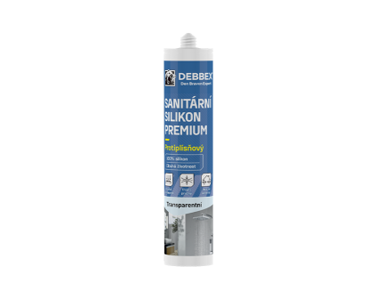 denbraven sanitarni silikon 280ml transparent premium ien579638