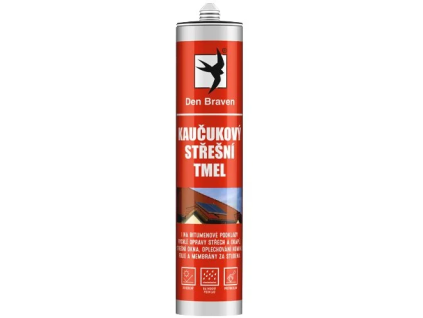 den braven kaucukovy stresni tmel 280ml cerna ien467168