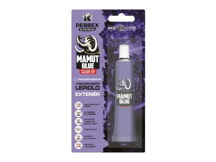 denbraven mamut glue 25ml clear uv transparentni ien579906