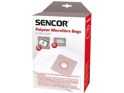 sencor sacky do vysavace svc 520rd 5 ks ien174011