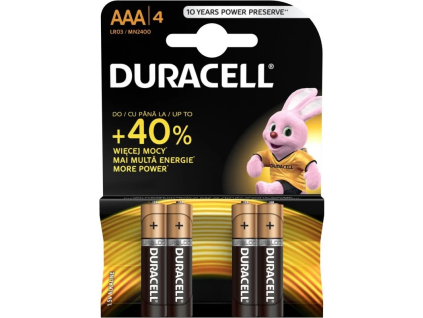 duracell basic alkalicka baterie 4 ks aaa ien454331