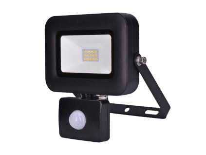 solight led reflektor pro se senzorem 10w 920lm 5000k ip44 ien473017