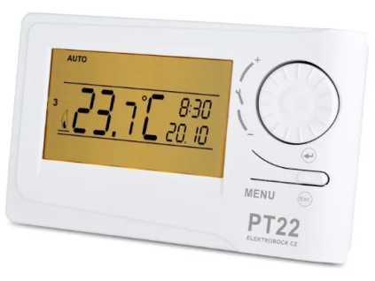 elektrobock prostorovy termostat pt22 ien310236